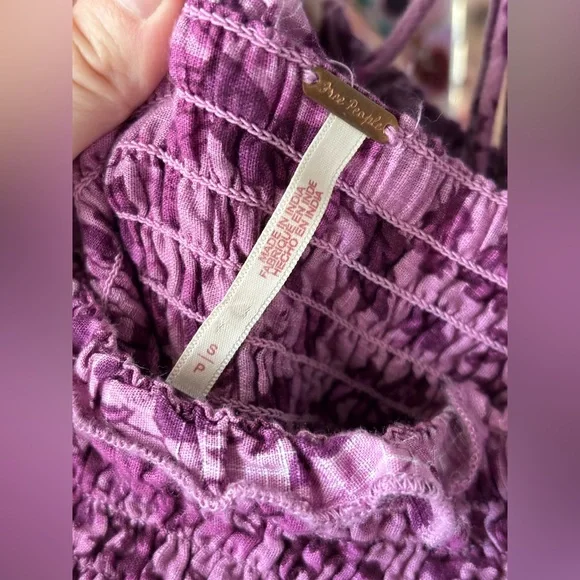 Free People Smock It To Me Mini Dress - Picture 5 of 6